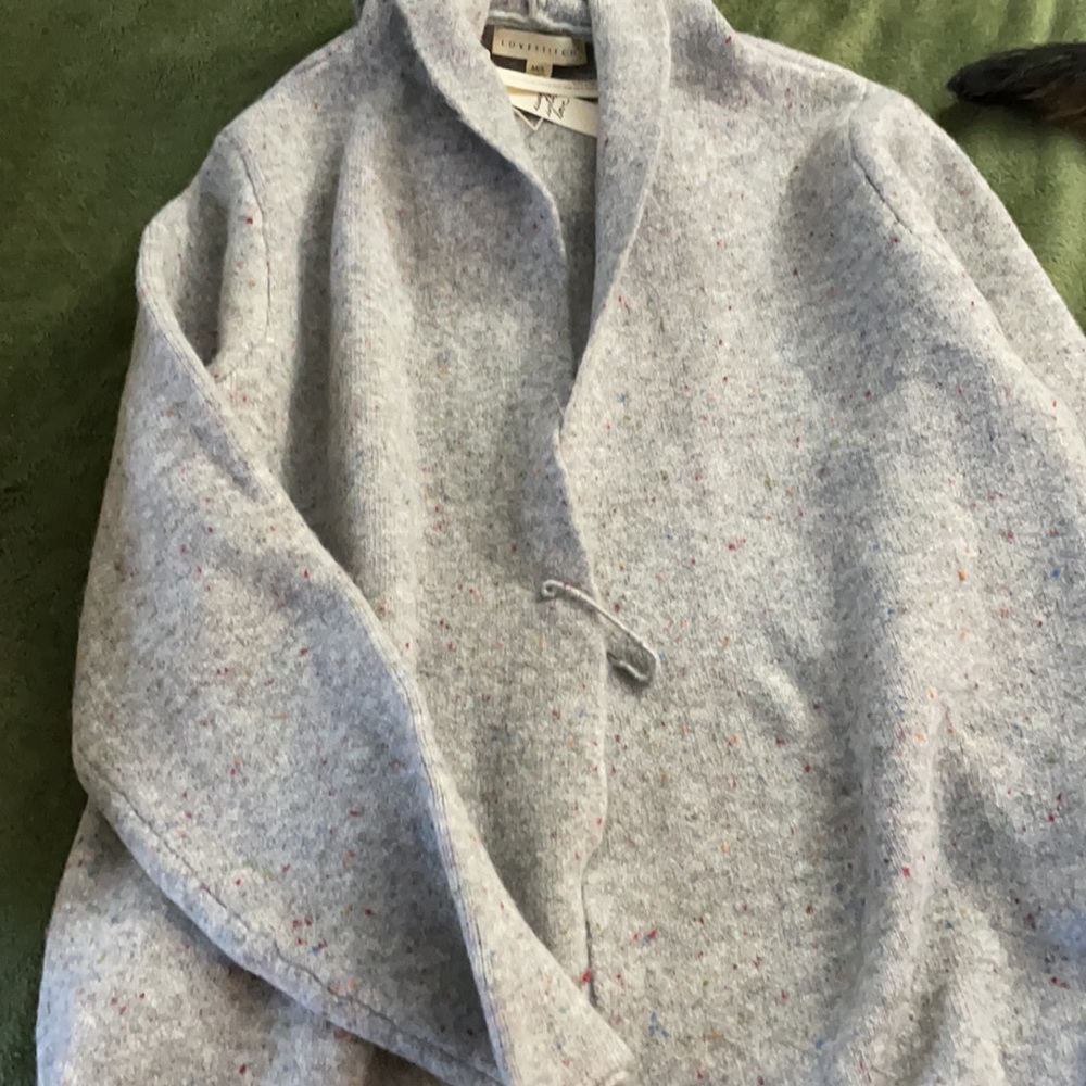 Lovestitch NWT Soft Hooded Cardigan L/XL